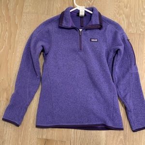 Purple Women's XS Patagonia half zip